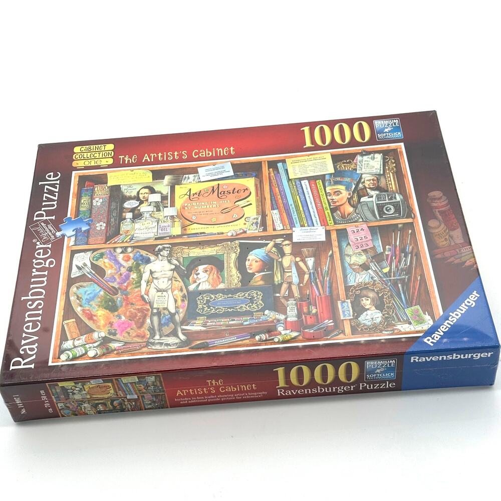Ravensburger Jigsaw Puzzle Artist's Cabinet 1000 Art 149971 Kunst & Krempel